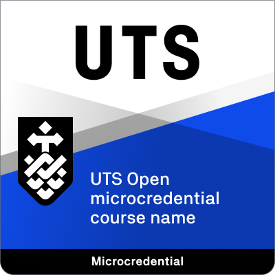 UTS Open Microcredential Digital Badge
